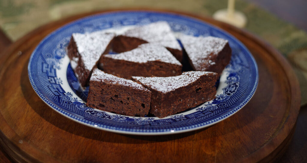 Bittersweet Mint Chocolate Brownies